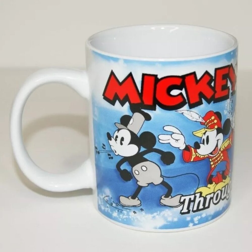 Disney Mickey Mouse Through the Years Jerry Leigh Orlando Florida Coffee Mug